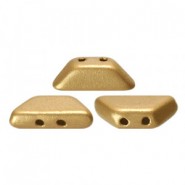 Les perles par Puca® Tinos Perlen Light gold mat 00030/01710